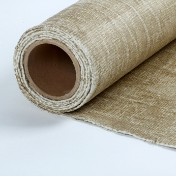 Ceramic fiber fabric with vermiculite coating